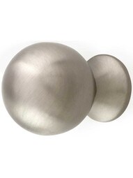 Fuller Cabinet Knob - 1 inch Diameter in Stainless Steel.